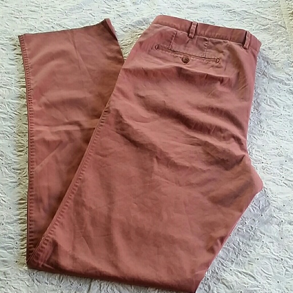 Hiltl mens new casual pants raspberry - Picture 1 of 4